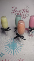 Lip Gloss In Wine Glass(plastic)