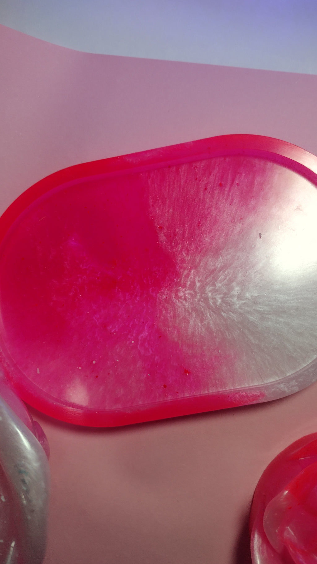 Pearl Rose Resin Jar Set