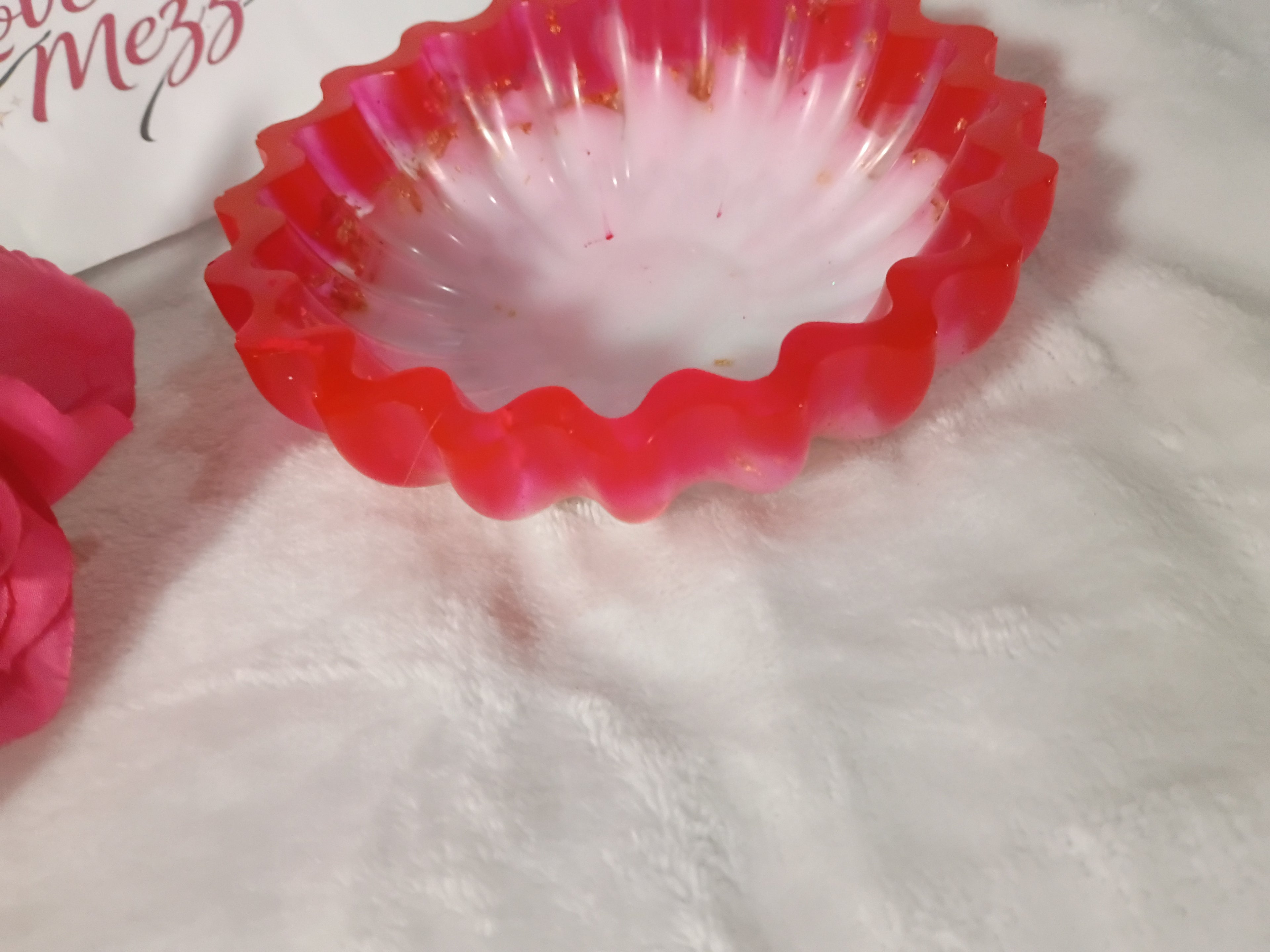Ruby Red Trinket Bowl