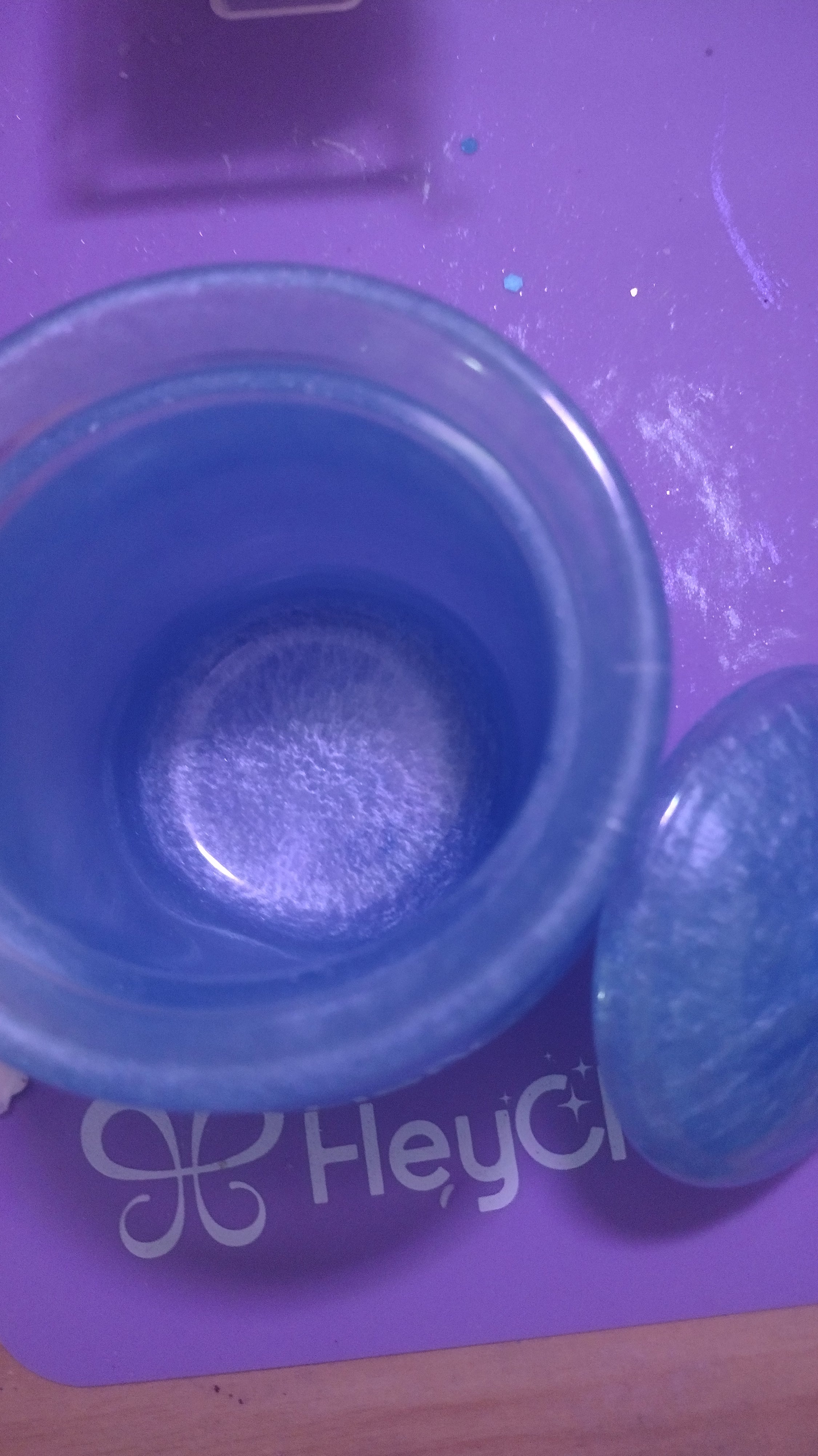 Golden Glow Resin Jar