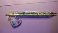 Resin made pen flowers and glitter with attached heart
