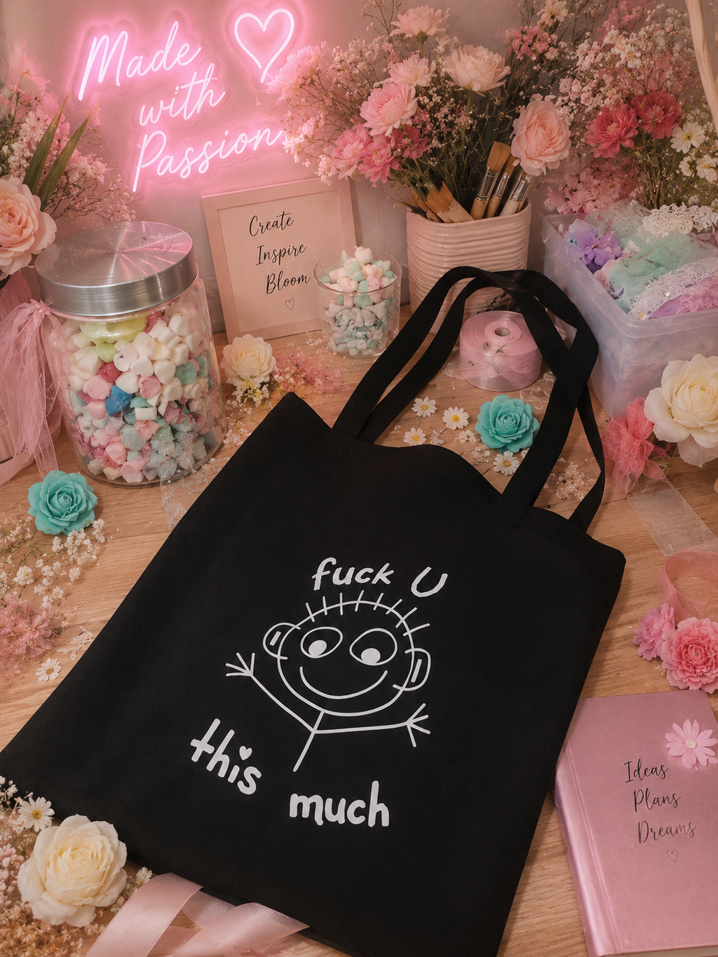 Unapologetic tote bag