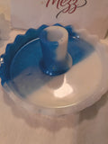 Candle Holder With Matching Plate