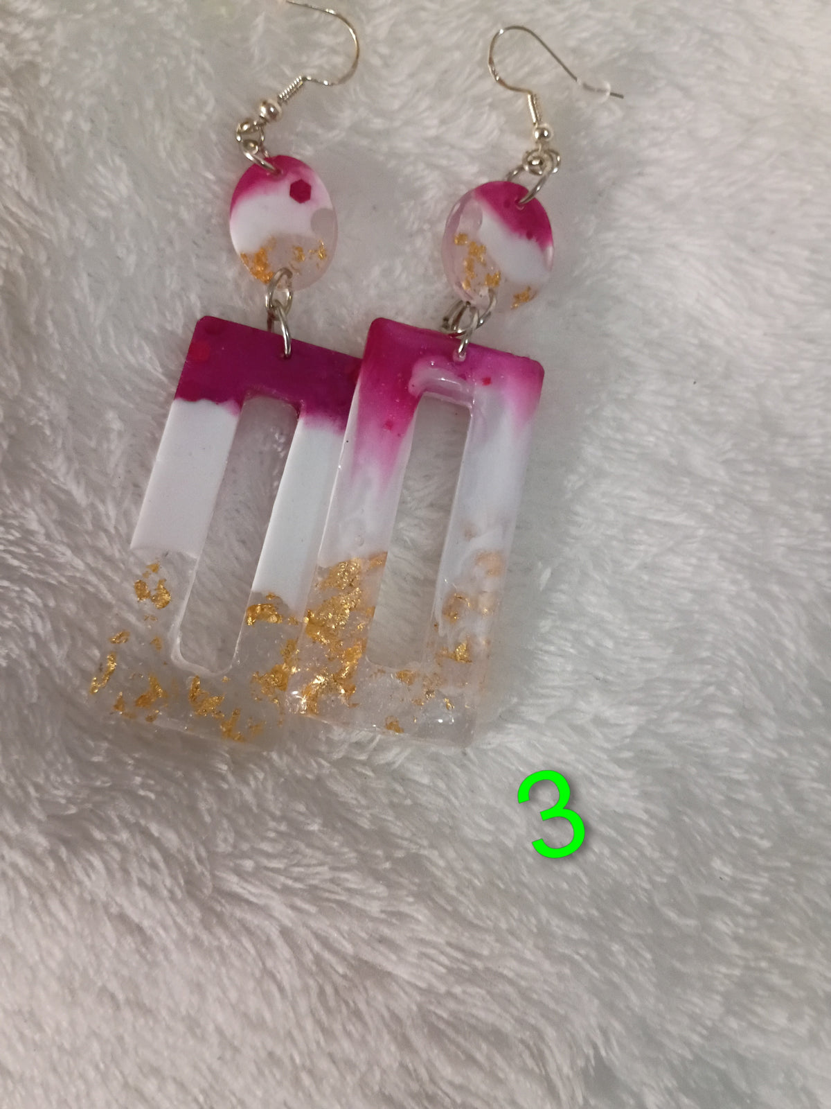 Homemade Resin Earrings