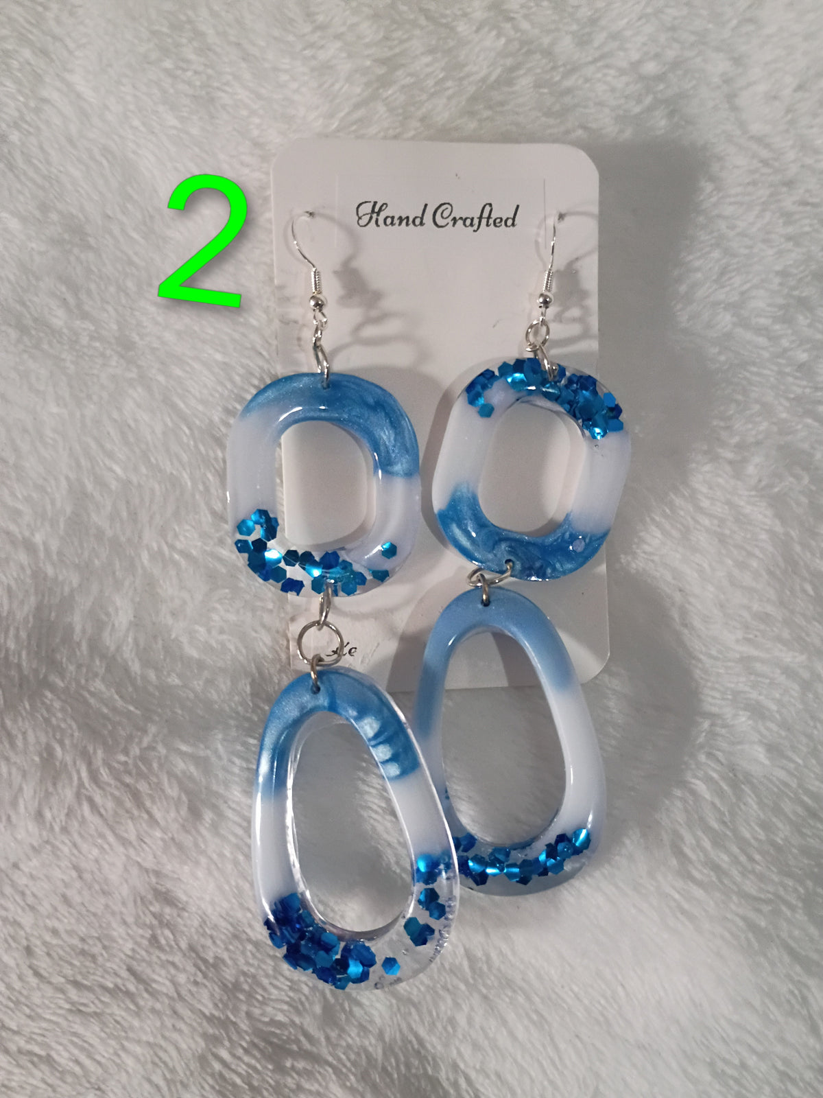 Homemade Resin Earrings