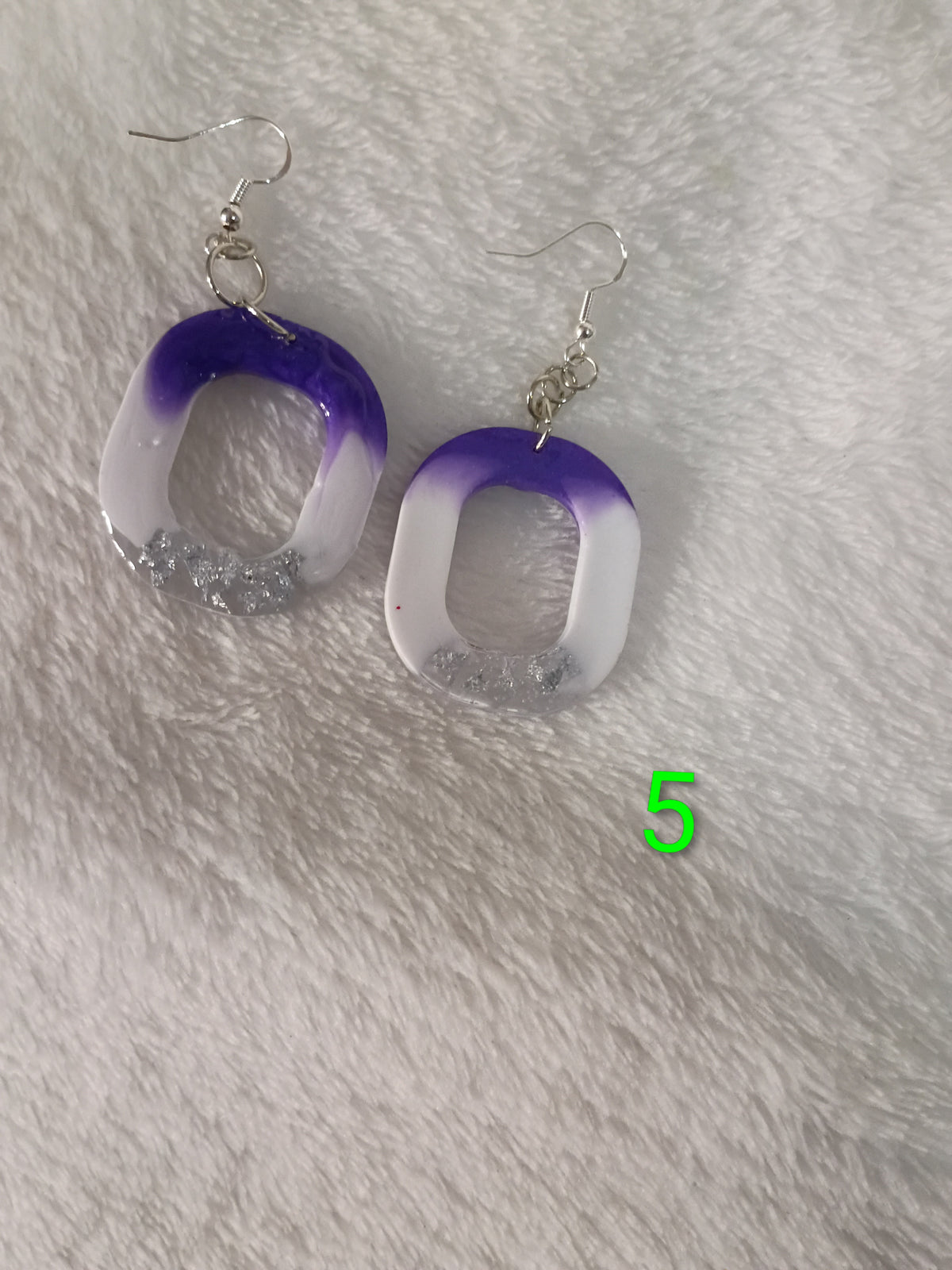 Homemade Resin Earrings