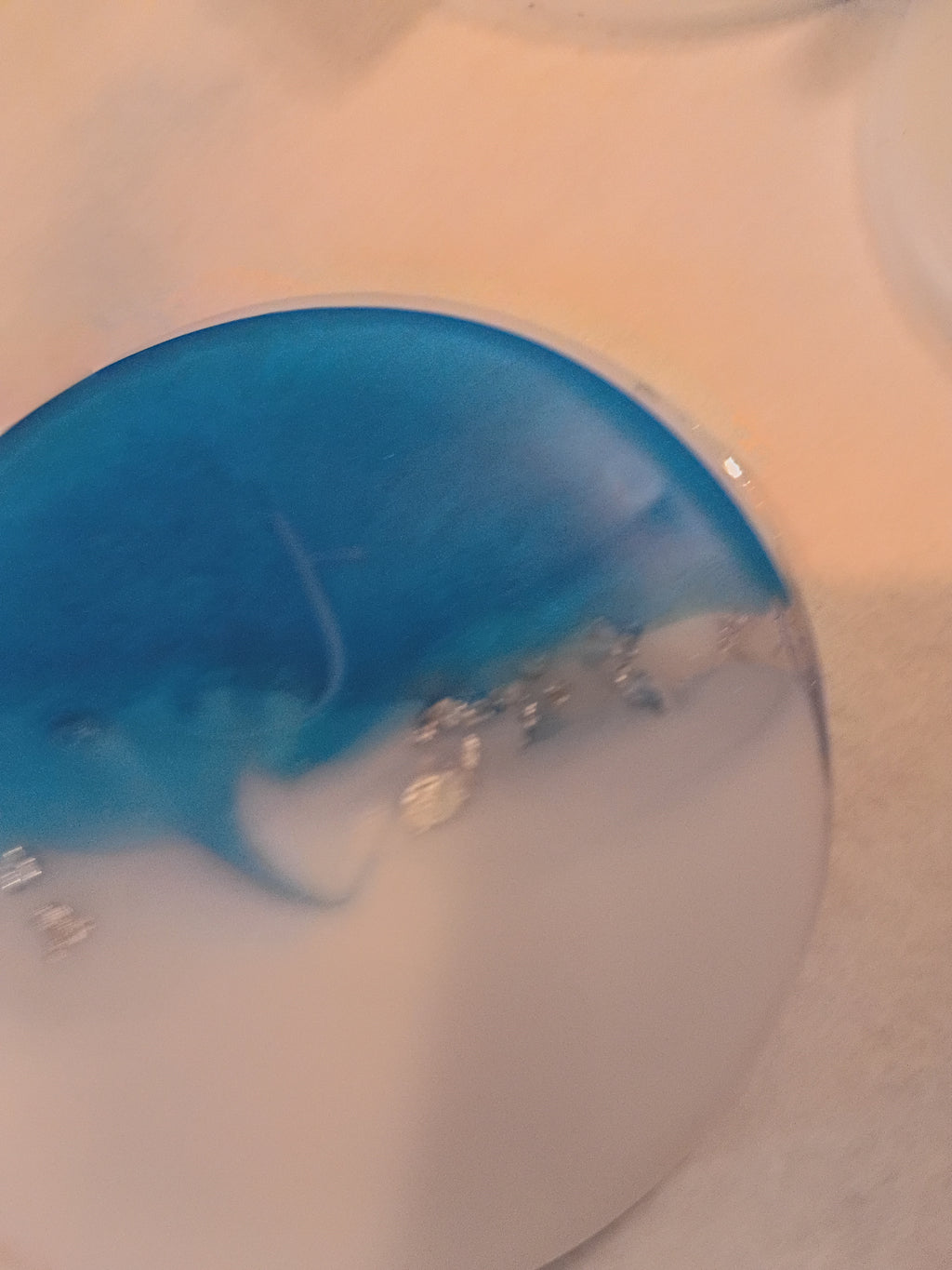 Blue Luxe Coaster Set