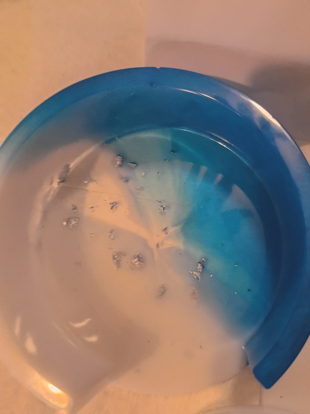 Blue Luxe Coaster Set