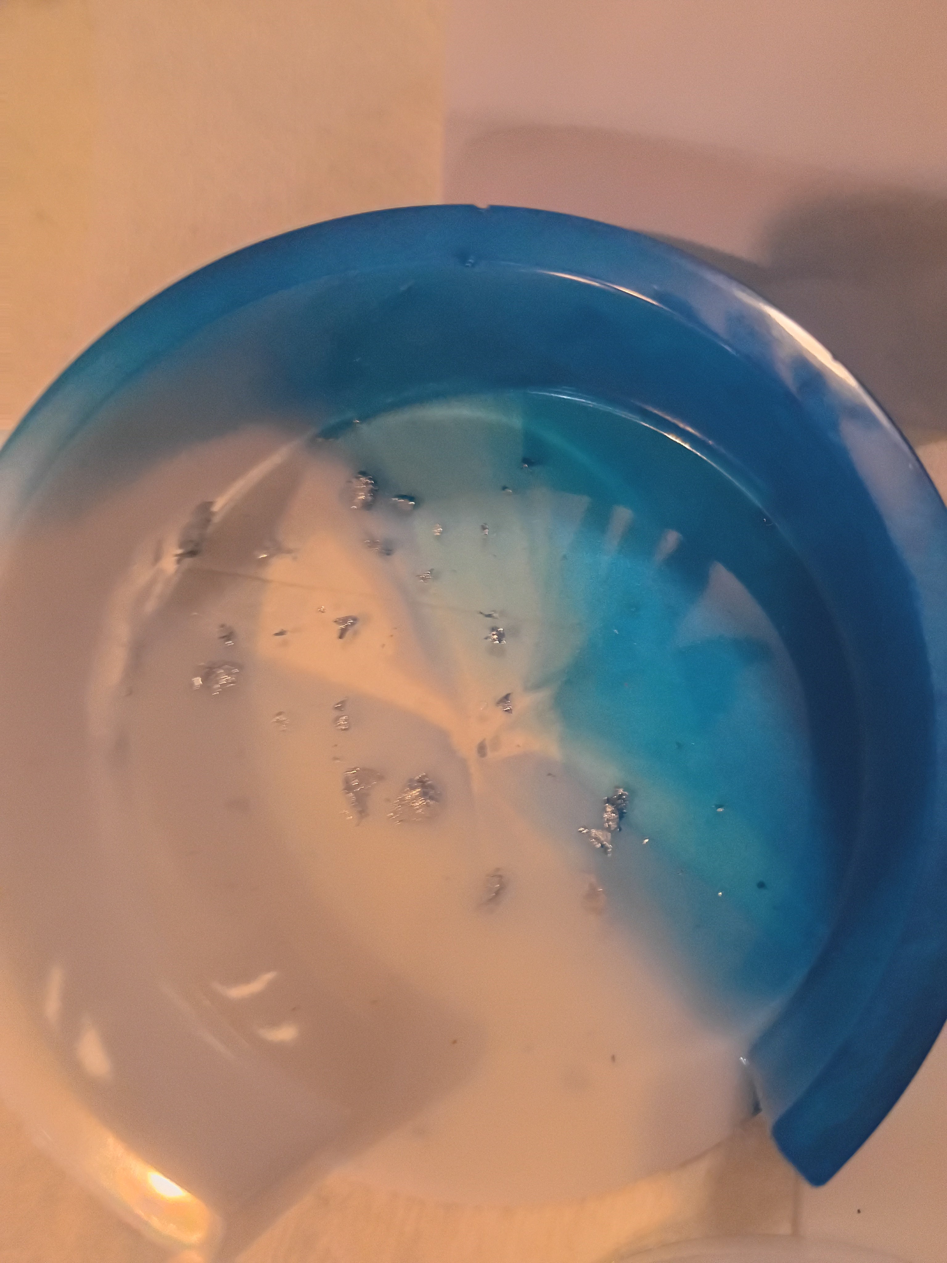 Blue Luxe Coaster Set