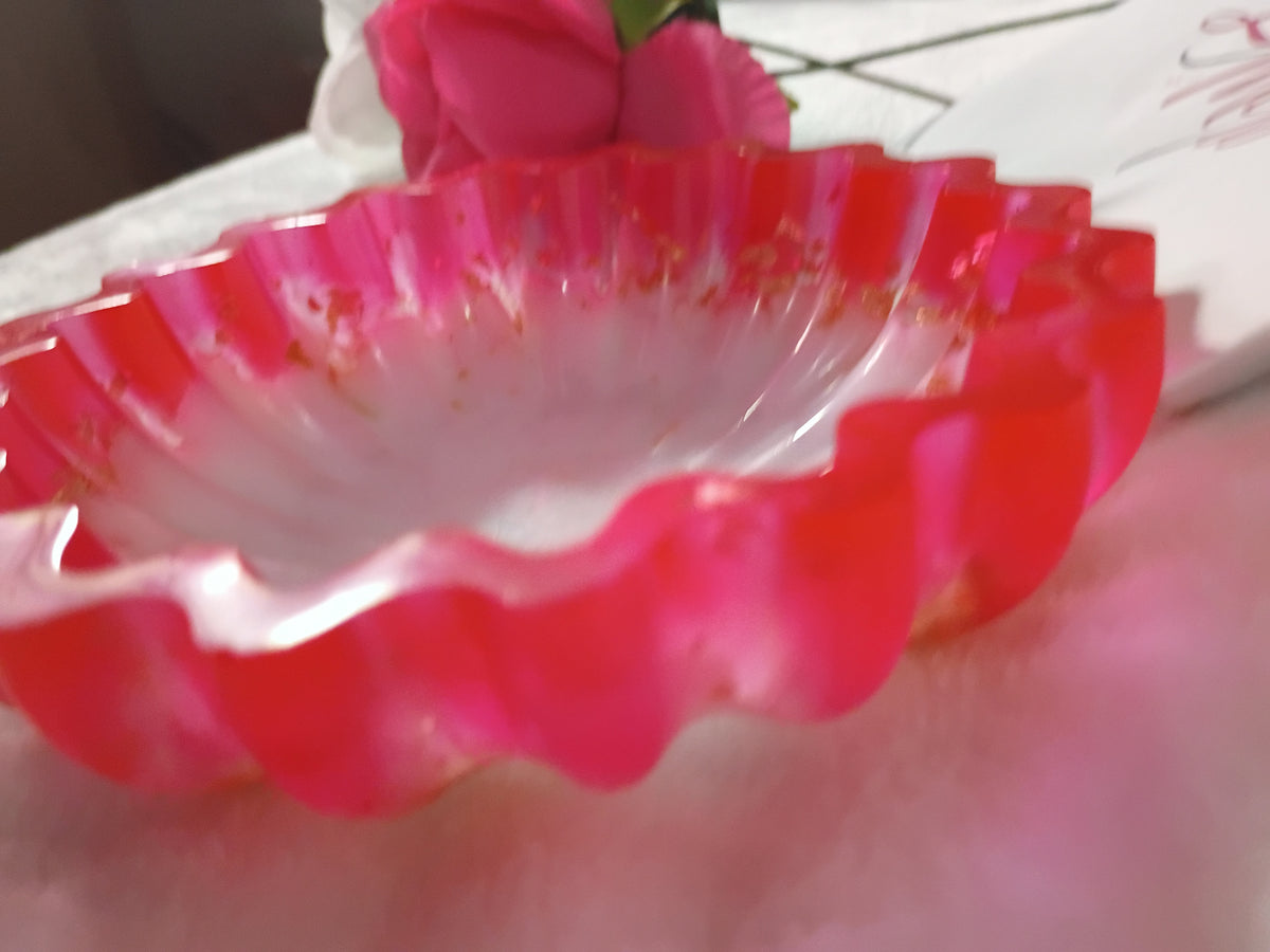 Ruby Red Trinket Bowl