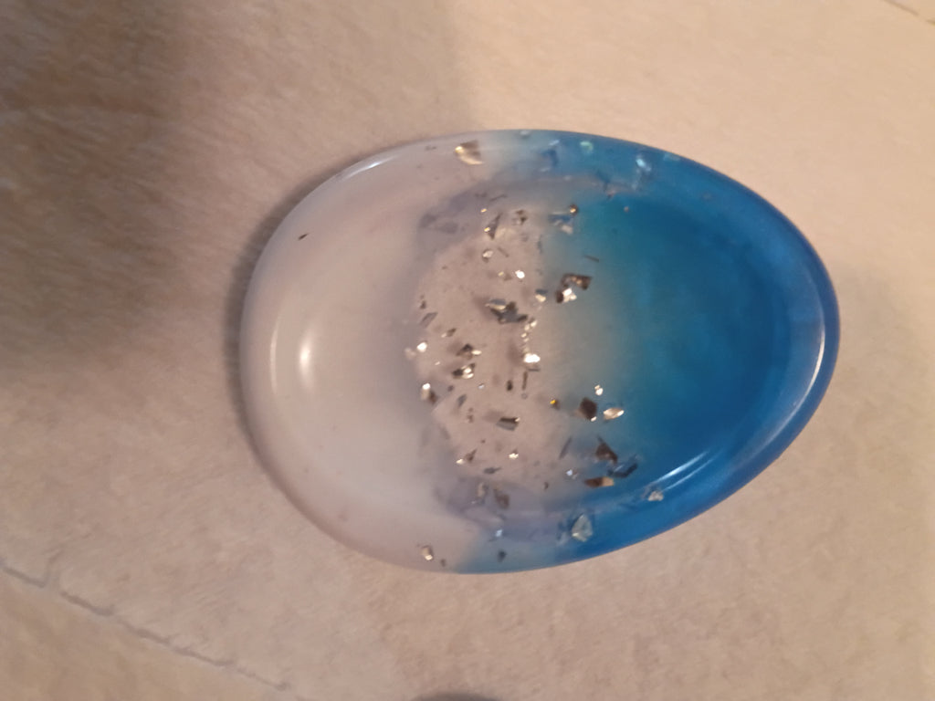 Blue Worry Stone