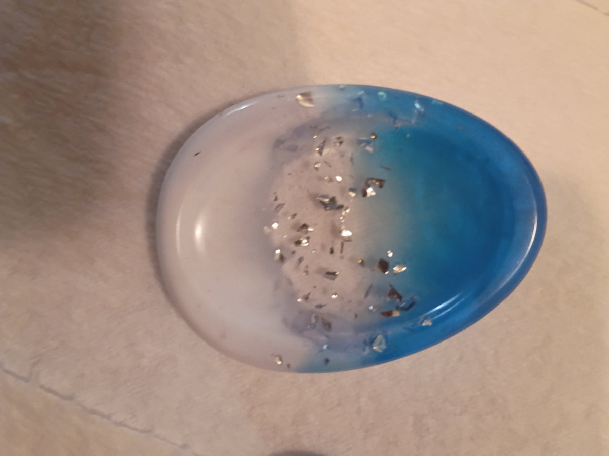Blue Worry Stone