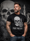 Skull Rebel Graphic Men's T-shirt