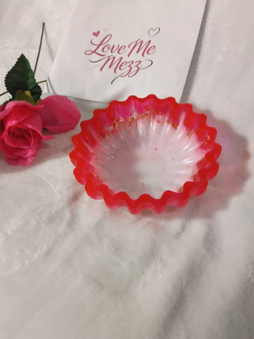 Ruby Red Trinket Bowl