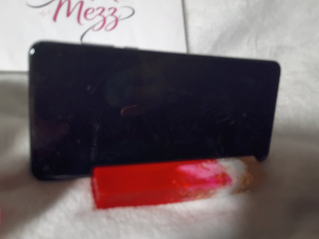 Ruby Red Phone Stand