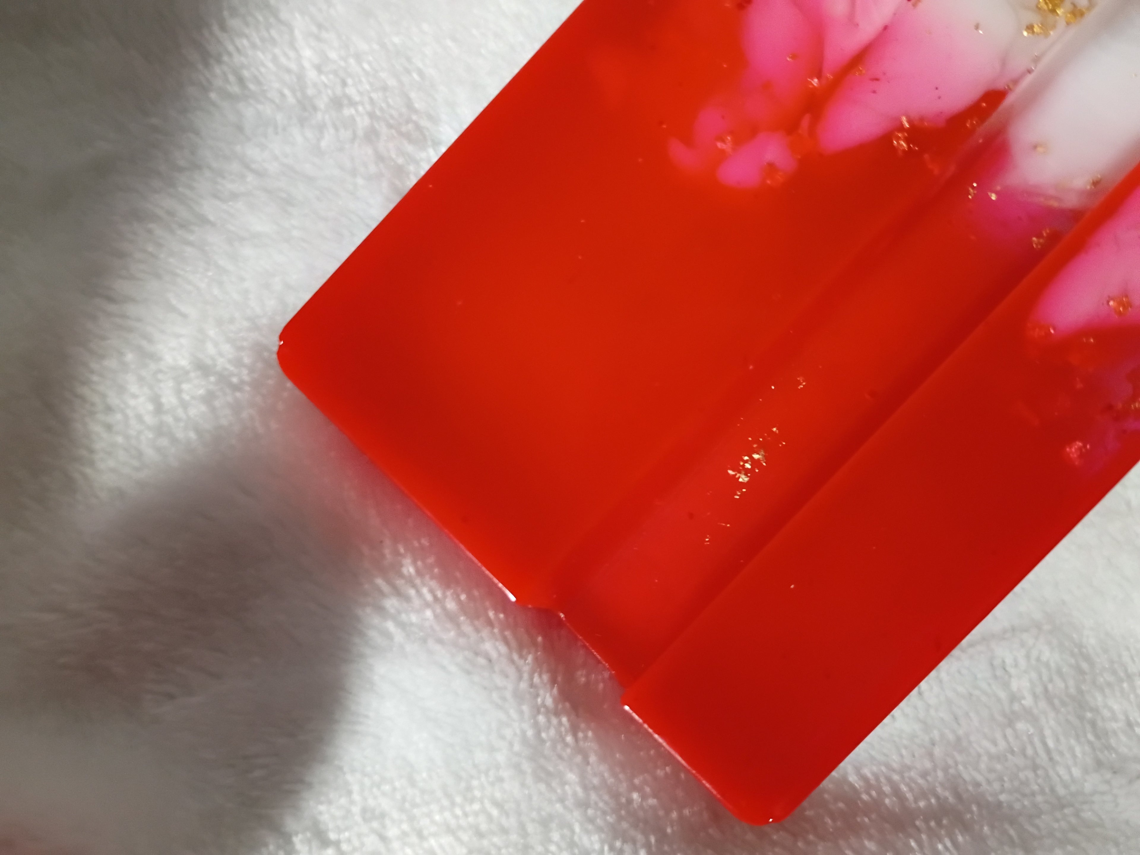 Ruby Red Phone Stand