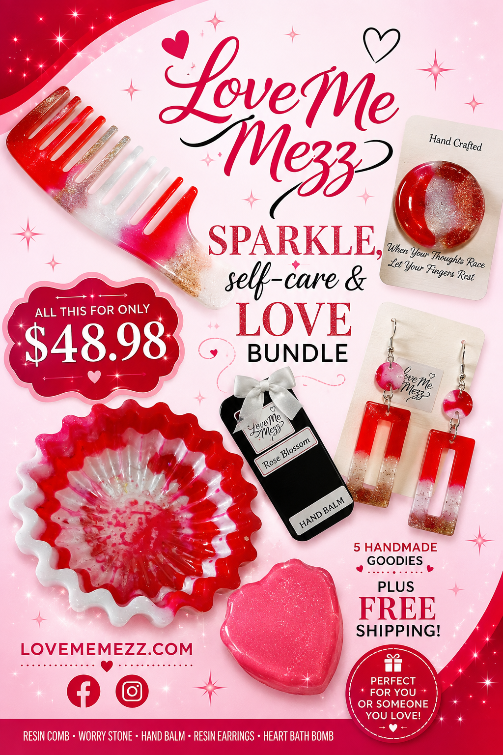 Sparkle, Self Care & Love Bundle