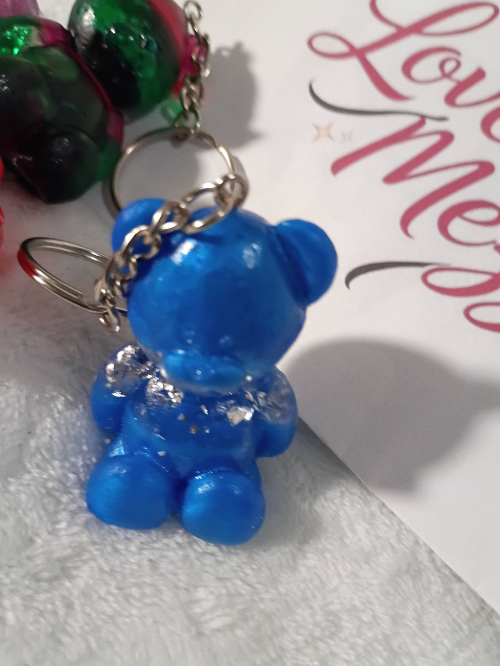 Resin Bear Key Chain