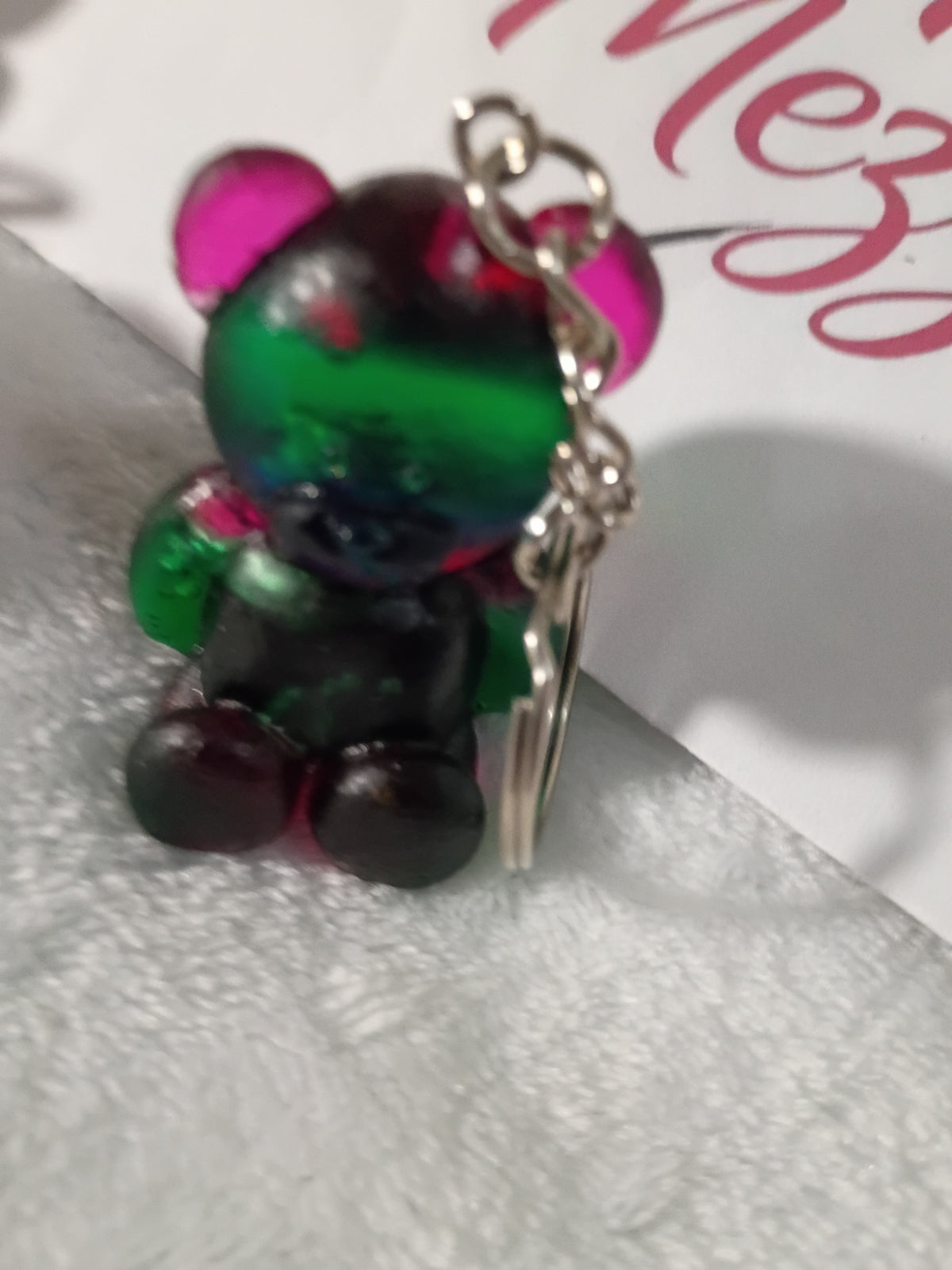 Resin Bear Key Chain
