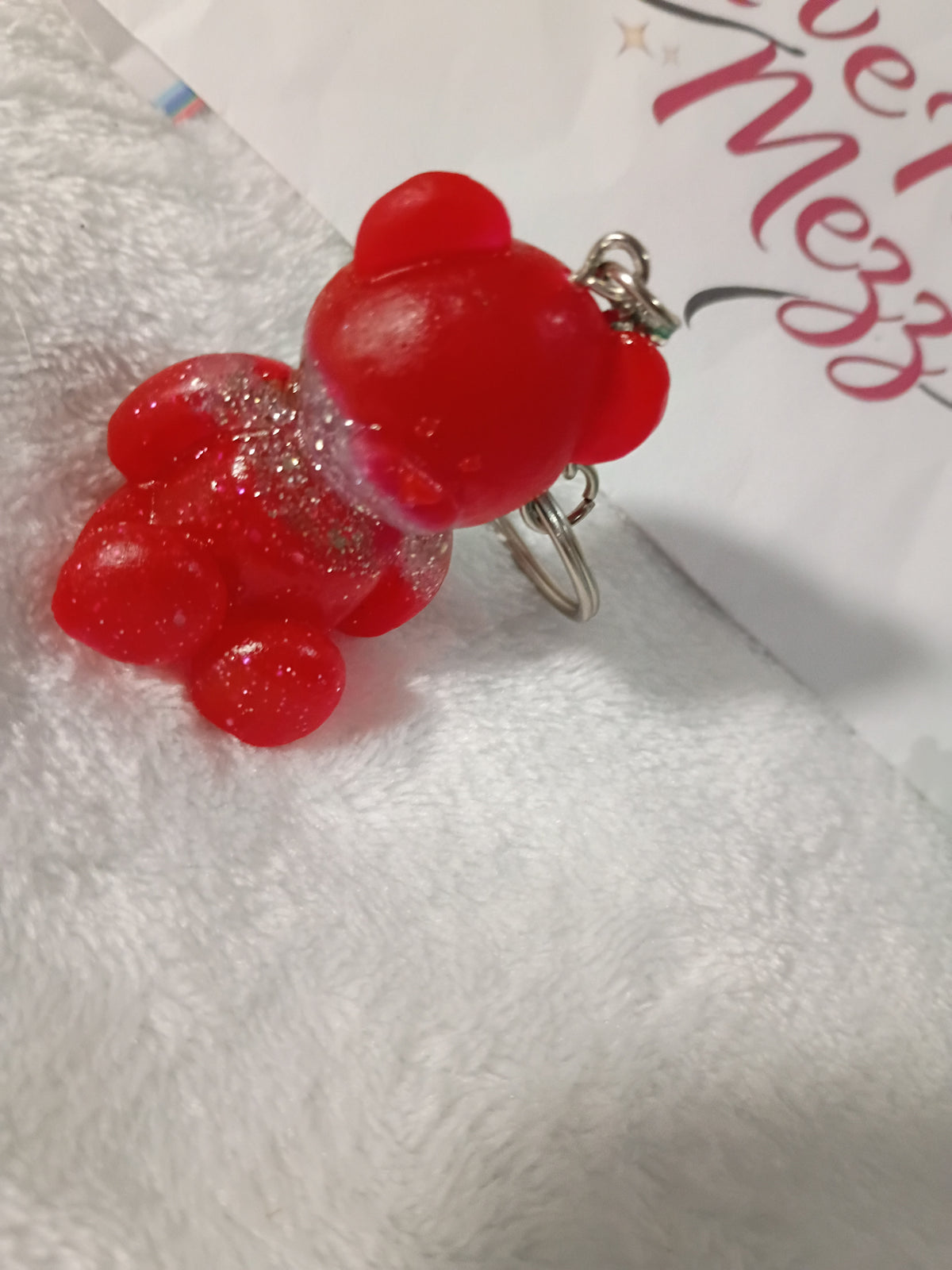 Resin Bear Key Chain
