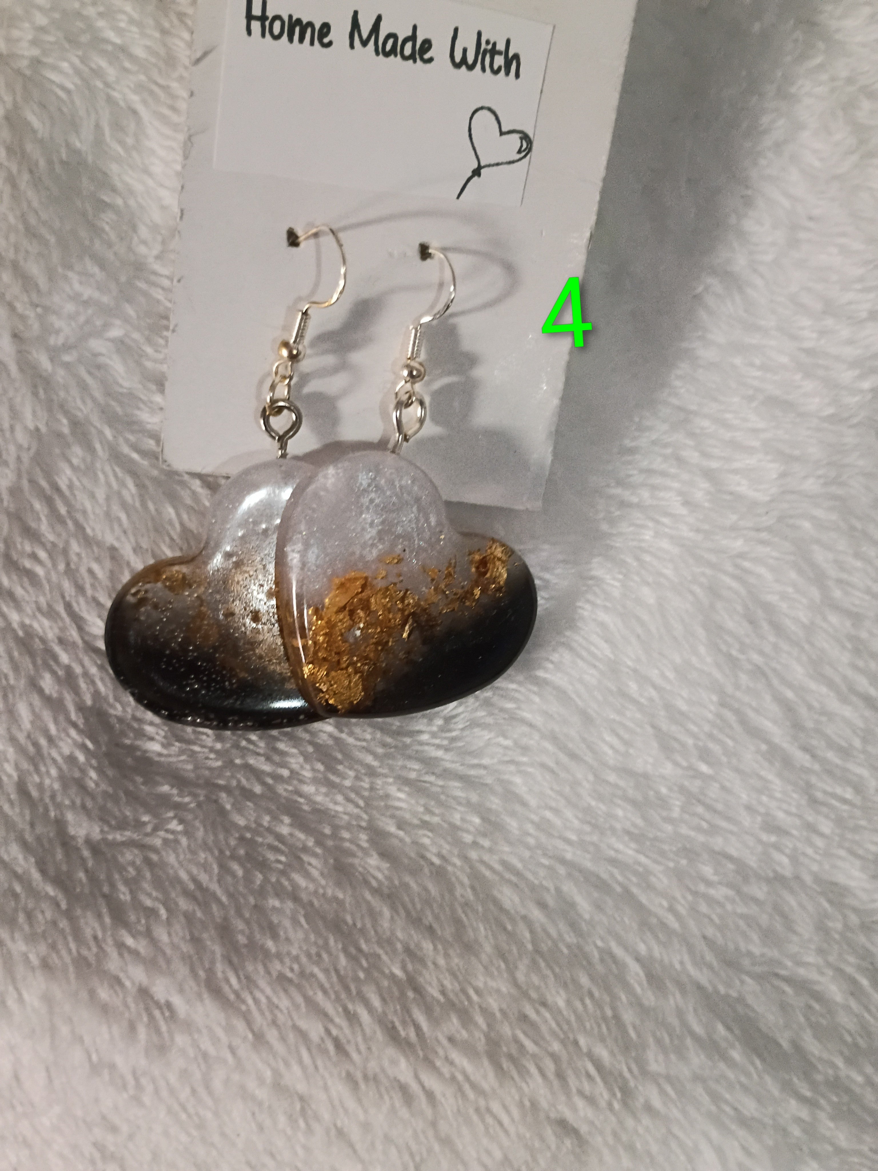 Homemade Resin Earrings