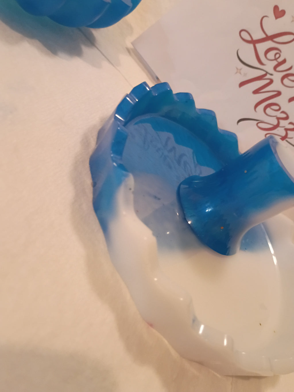 Candle Holder With Matching Plate