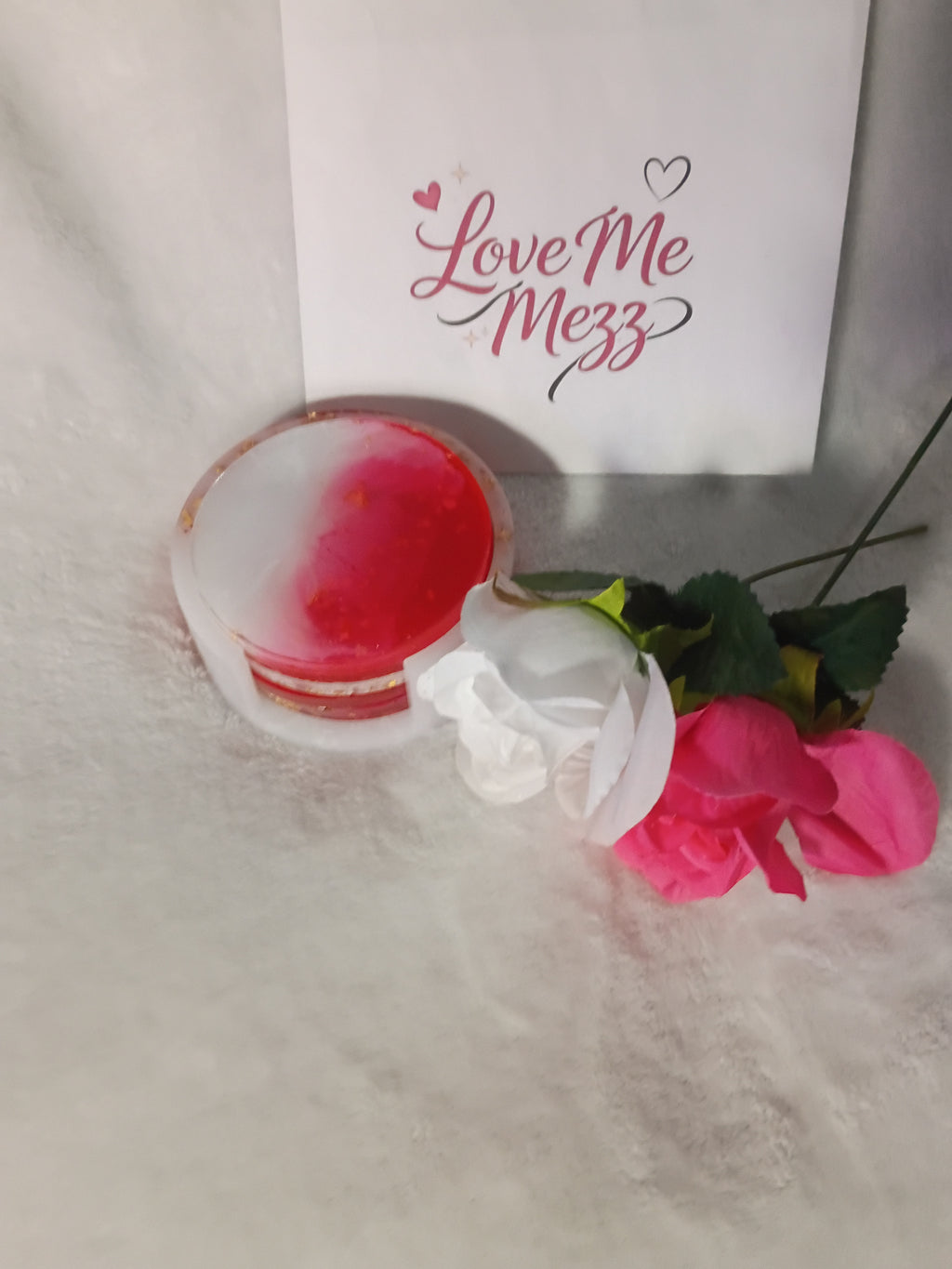 Ruby Red Coaster Set