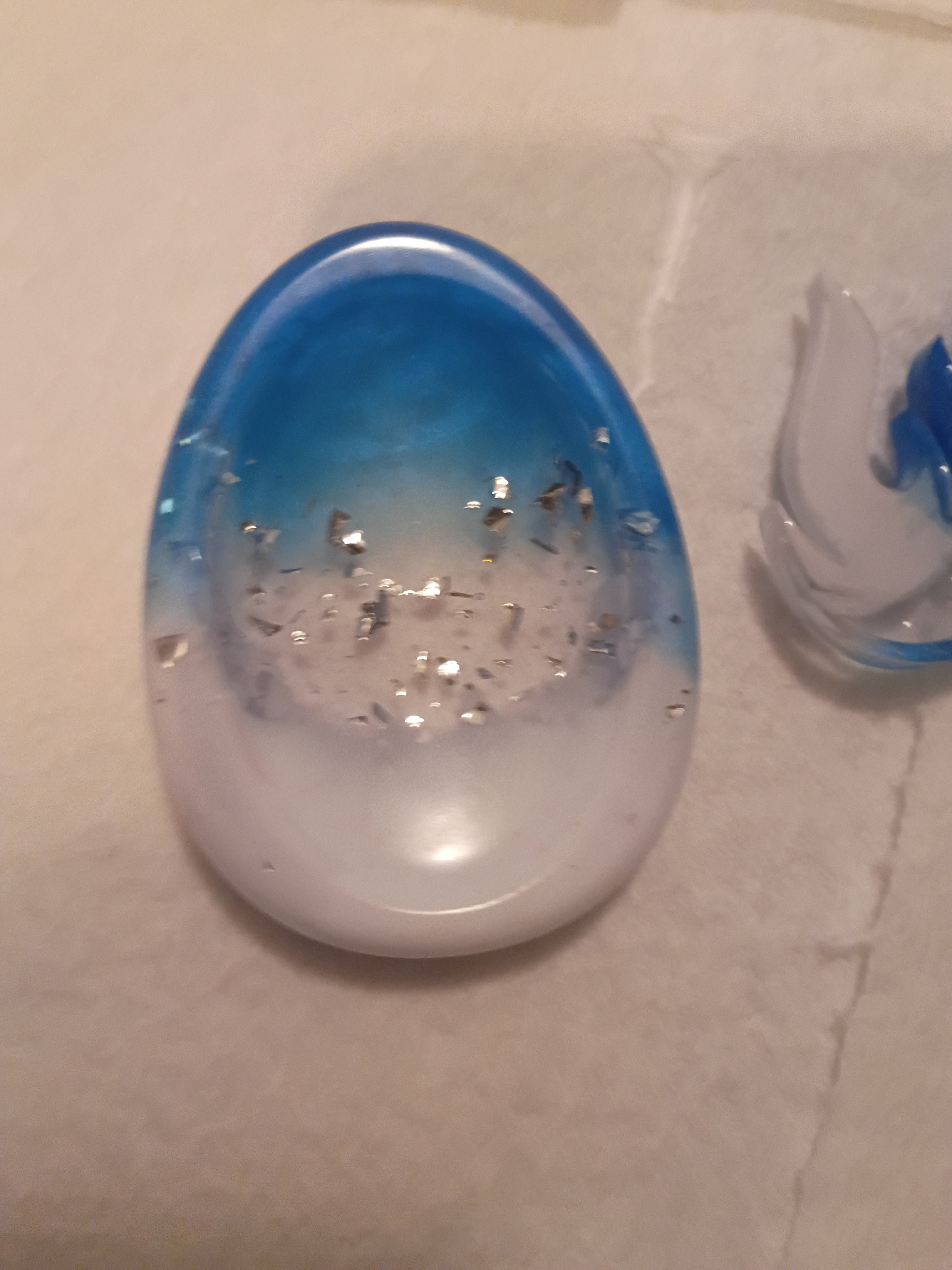 Blue Worry Stone