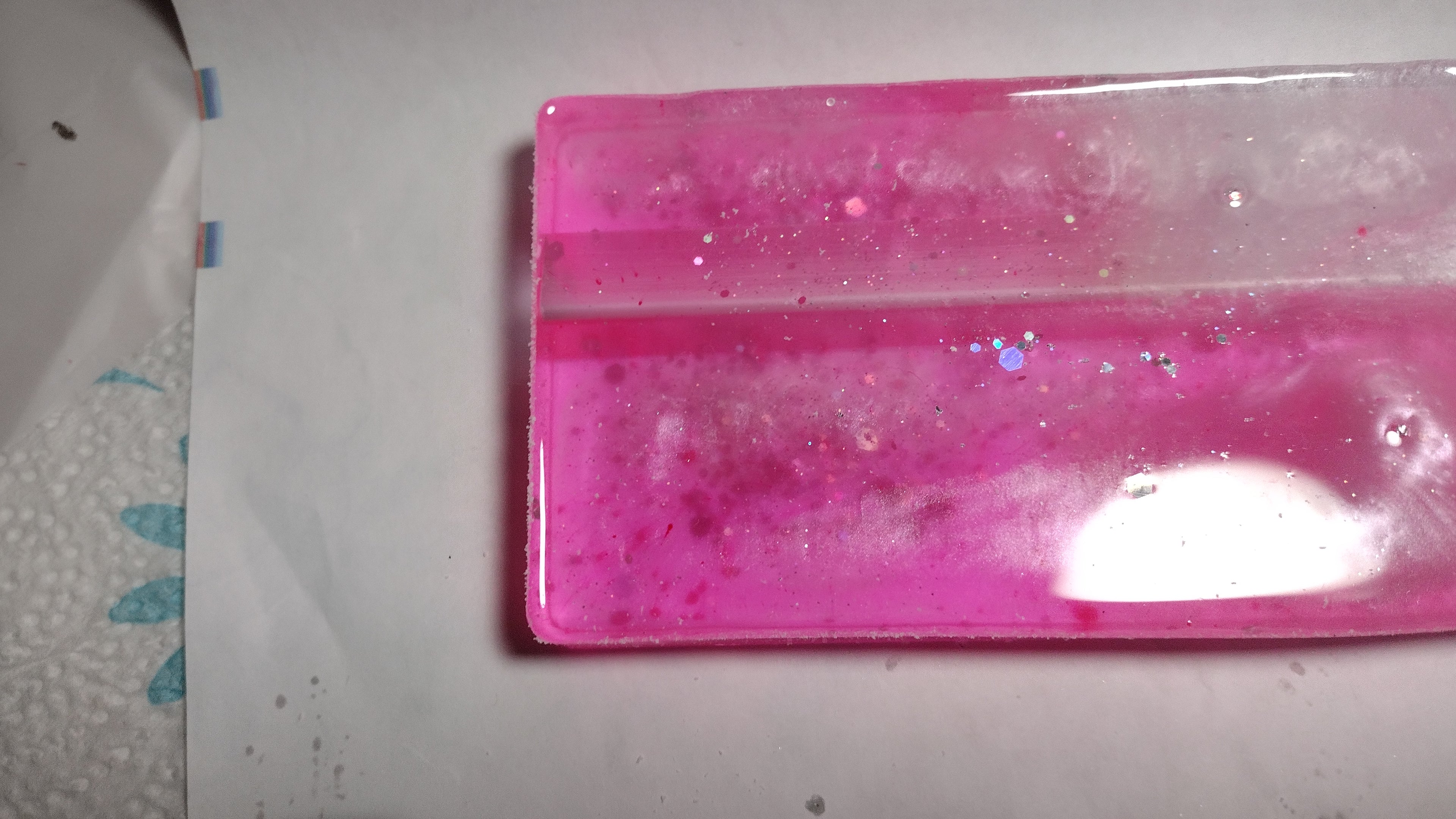 Pink Glitter Cell phone stand