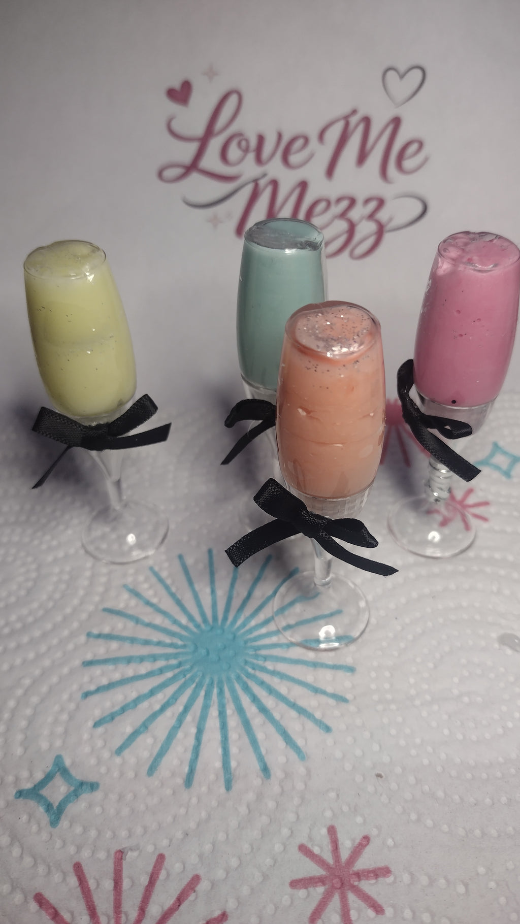 Lip Gloss In Wine Glass(plastic)