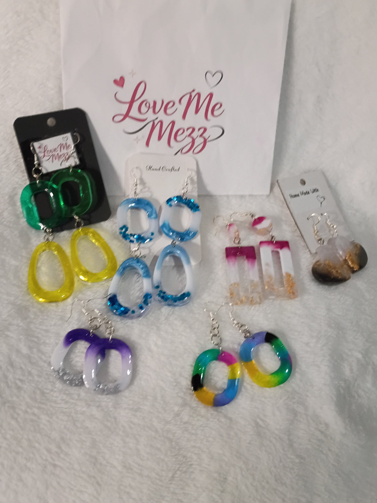 Homemade Resin Earrings