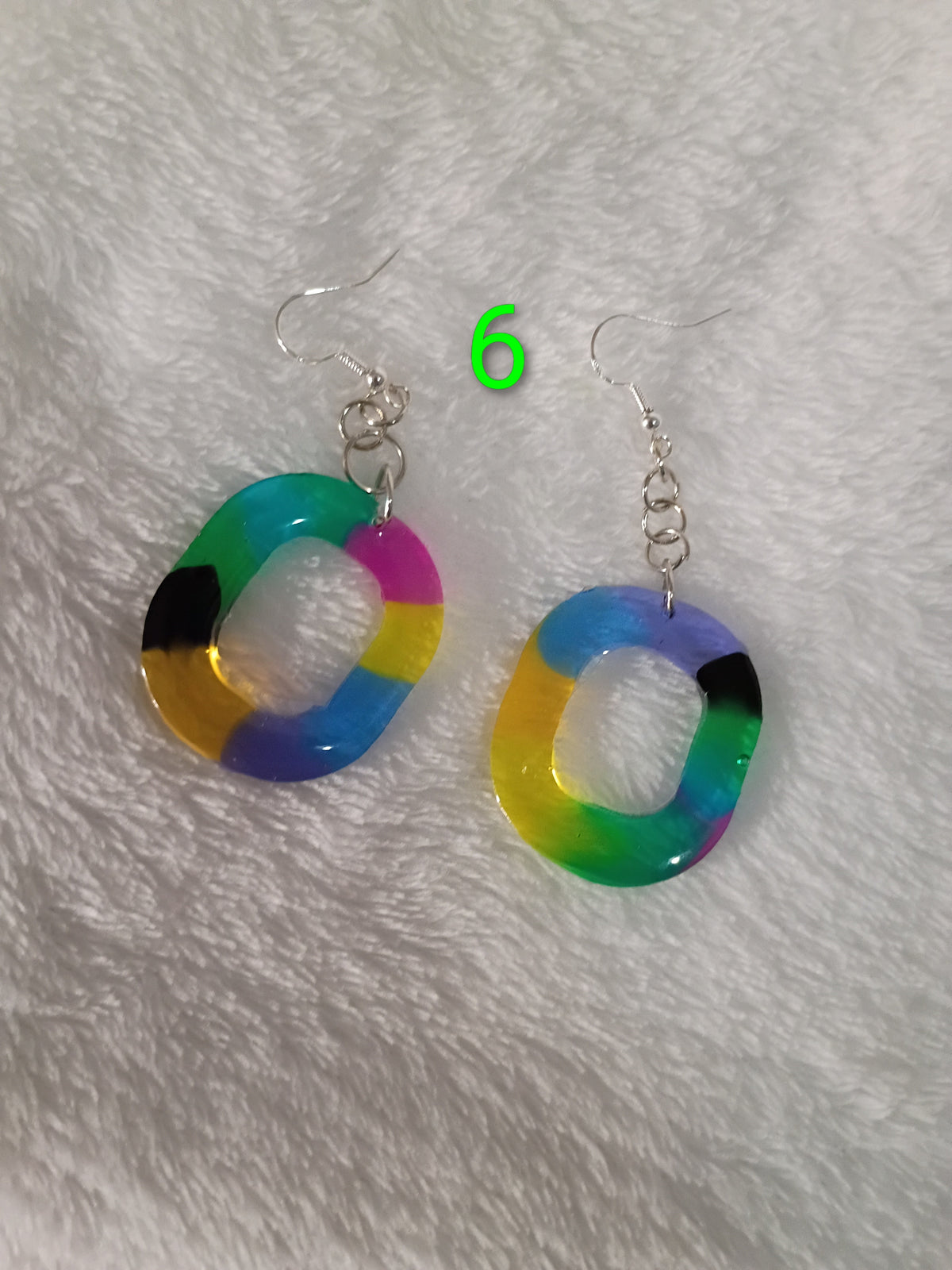 Homemade Resin Earrings