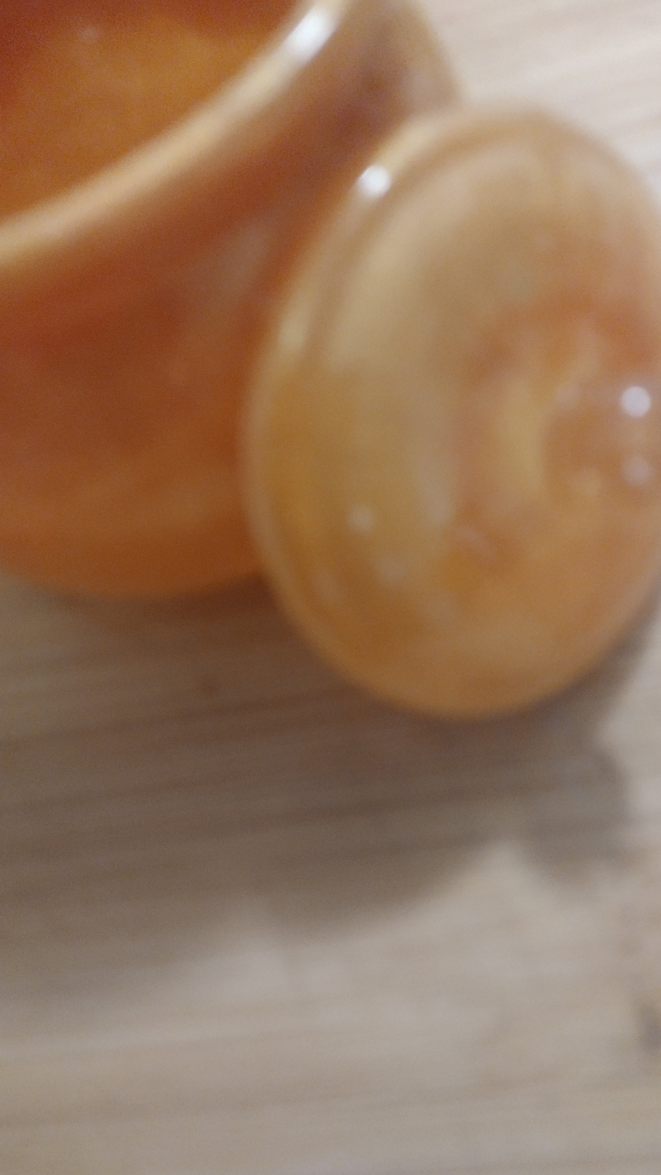 Golden Glow resin  Jar