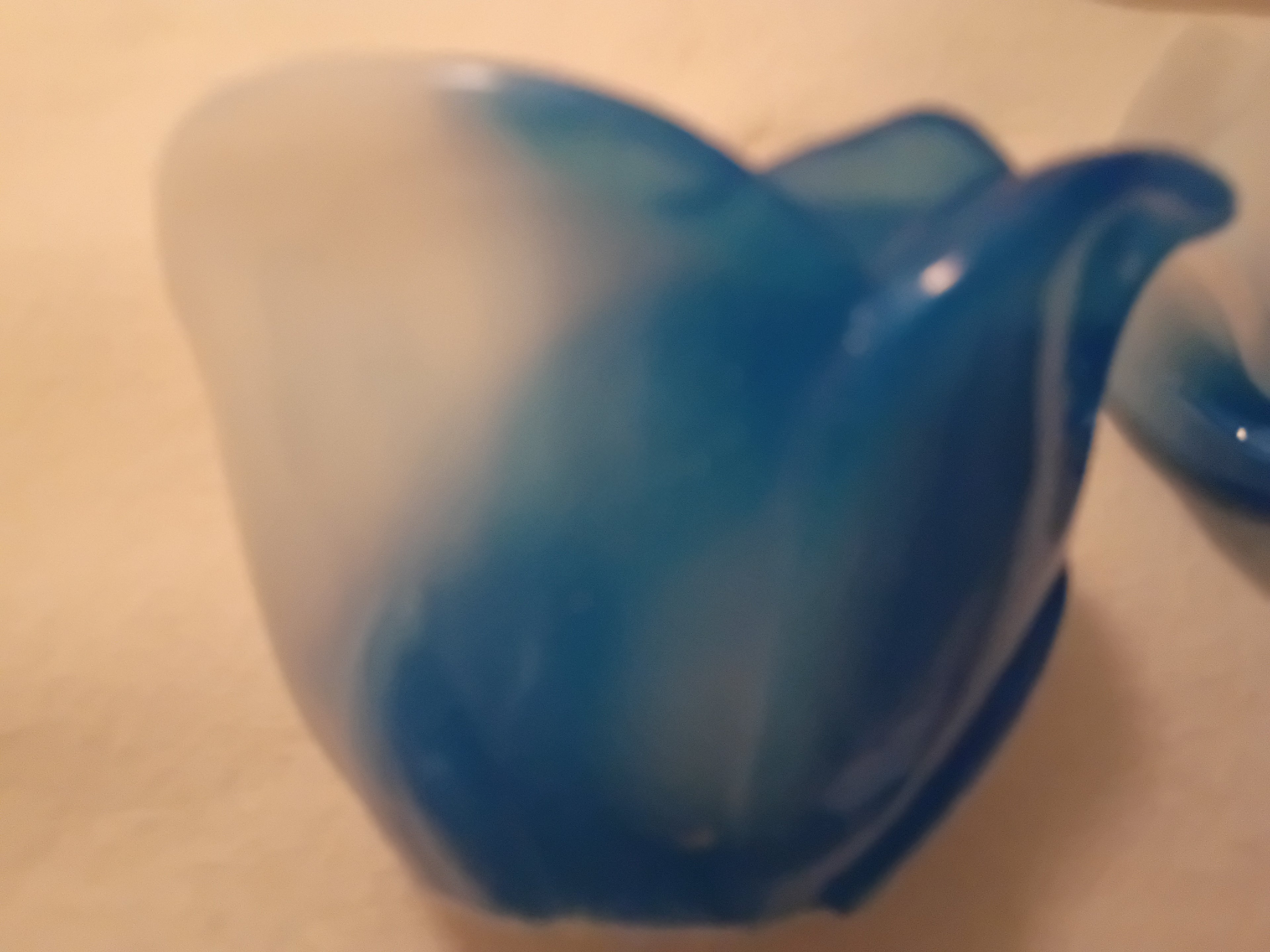 Blue And White Rose jar