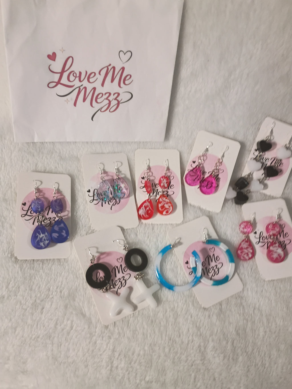 Resin Homemade Earrings
