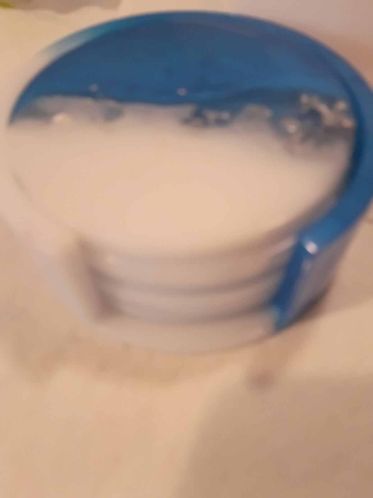 Blue Luxe Coaster Set