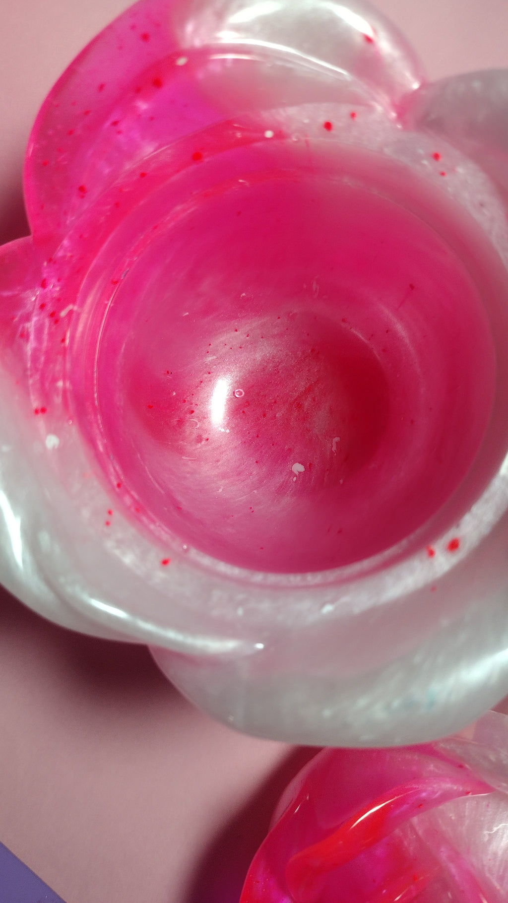 Pearl Rose Resin Jar Set